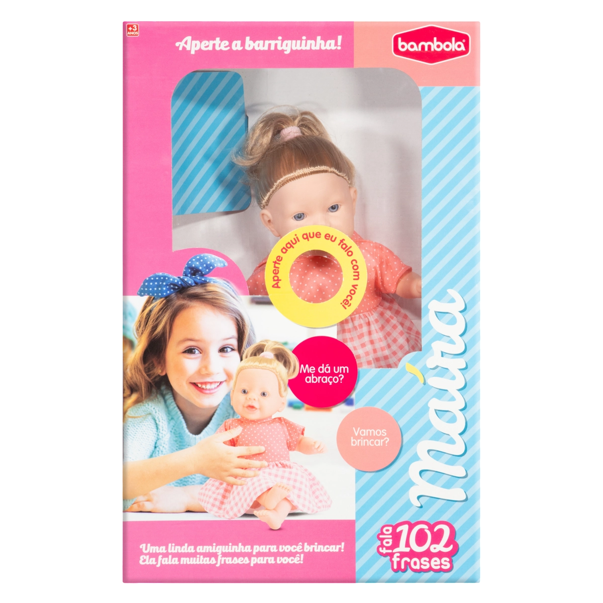 Boneca De Brinquedo Maíra Bambola