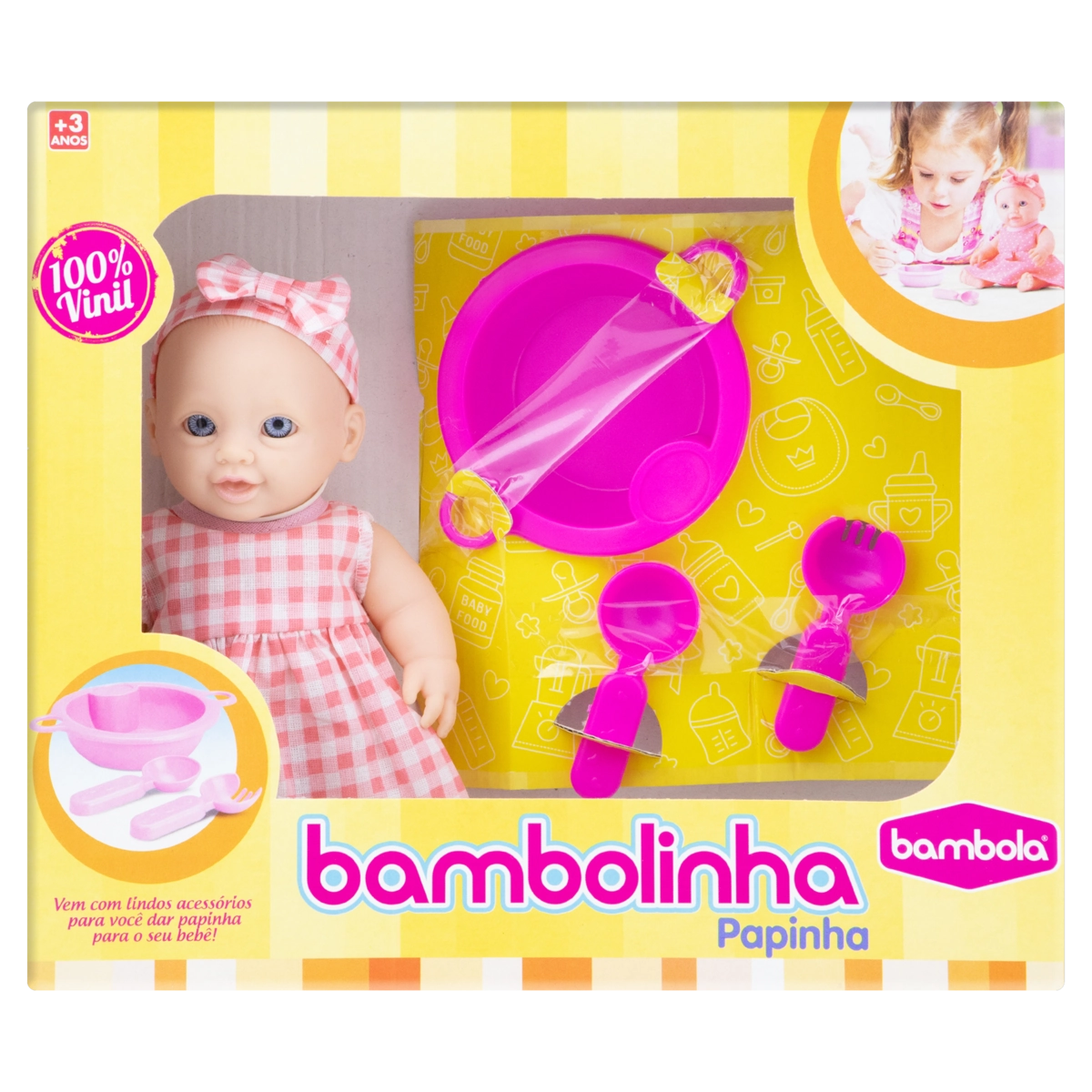 Boneca Papinha Bambola Bambolinha