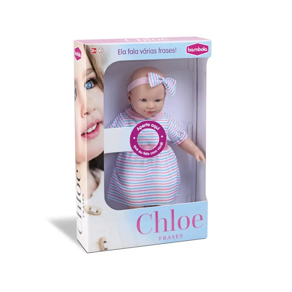 Boneca Chloe Frases Bambola