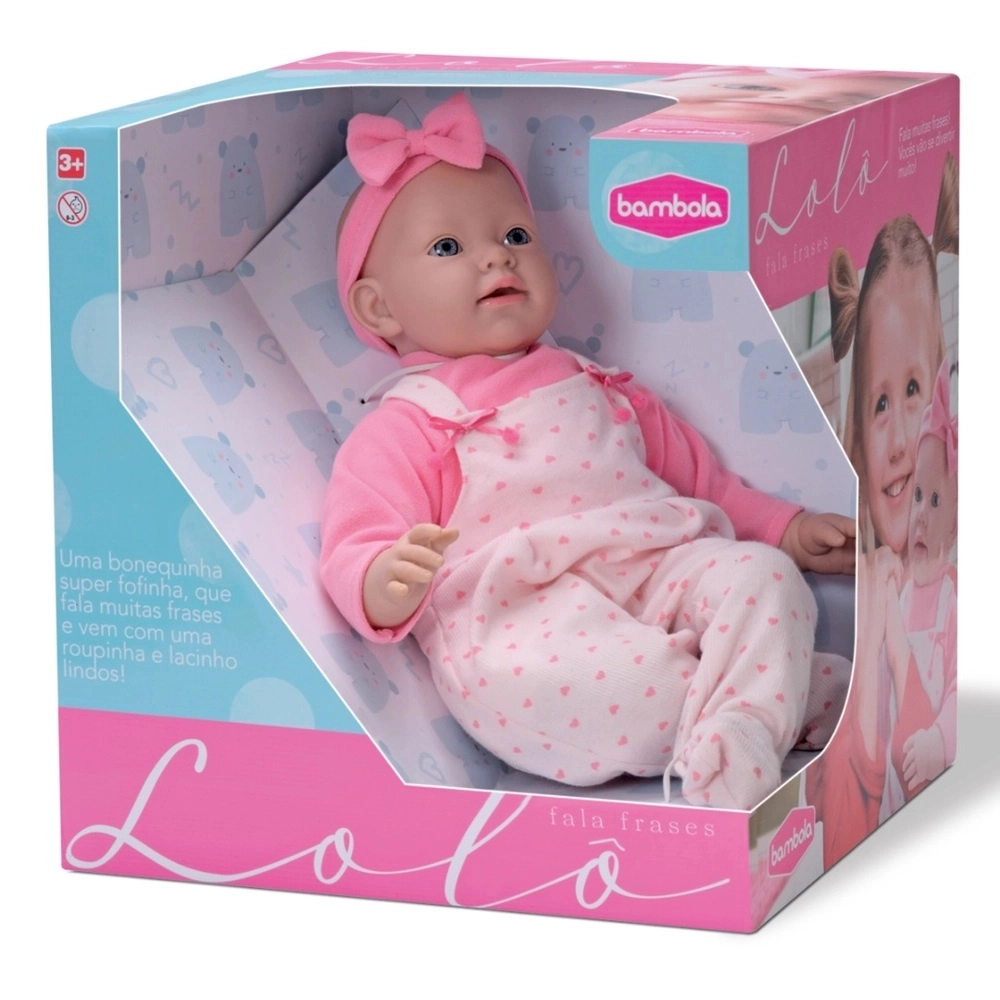 Boneca Lolo Frases 671 Bambola