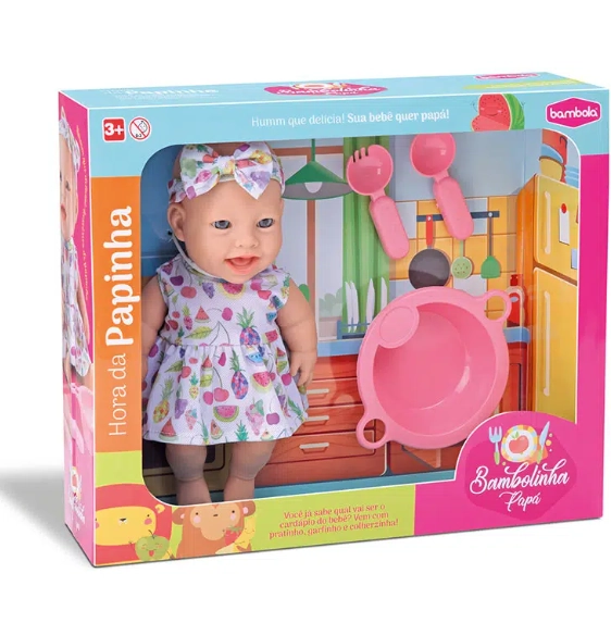 Boneca Bambolinha Papa Bambola
