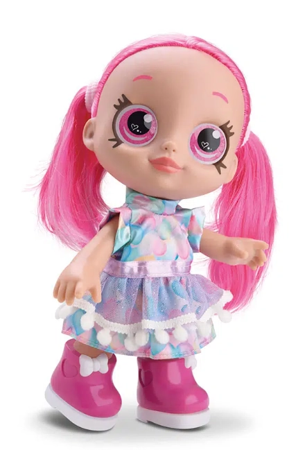 Boneca Rainbow Tatoo Pink Bambola