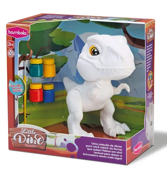 Dinossauro Pintura Velocirapt 801 Bambola
