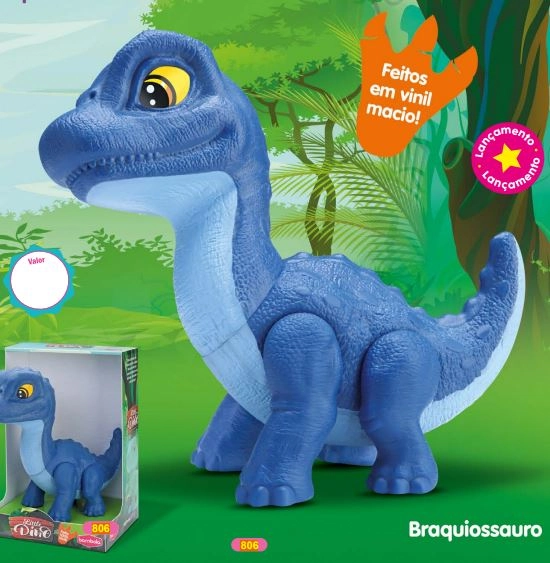 Little Dino Braquiossauro Ref.806 Bambola