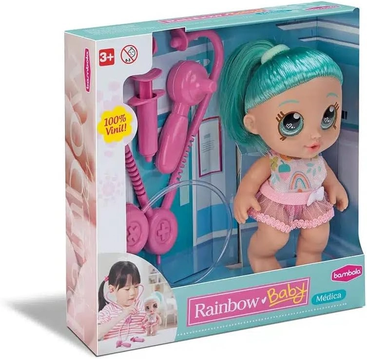 Boneca Baby Rainbow Dodoi 816 Bambola