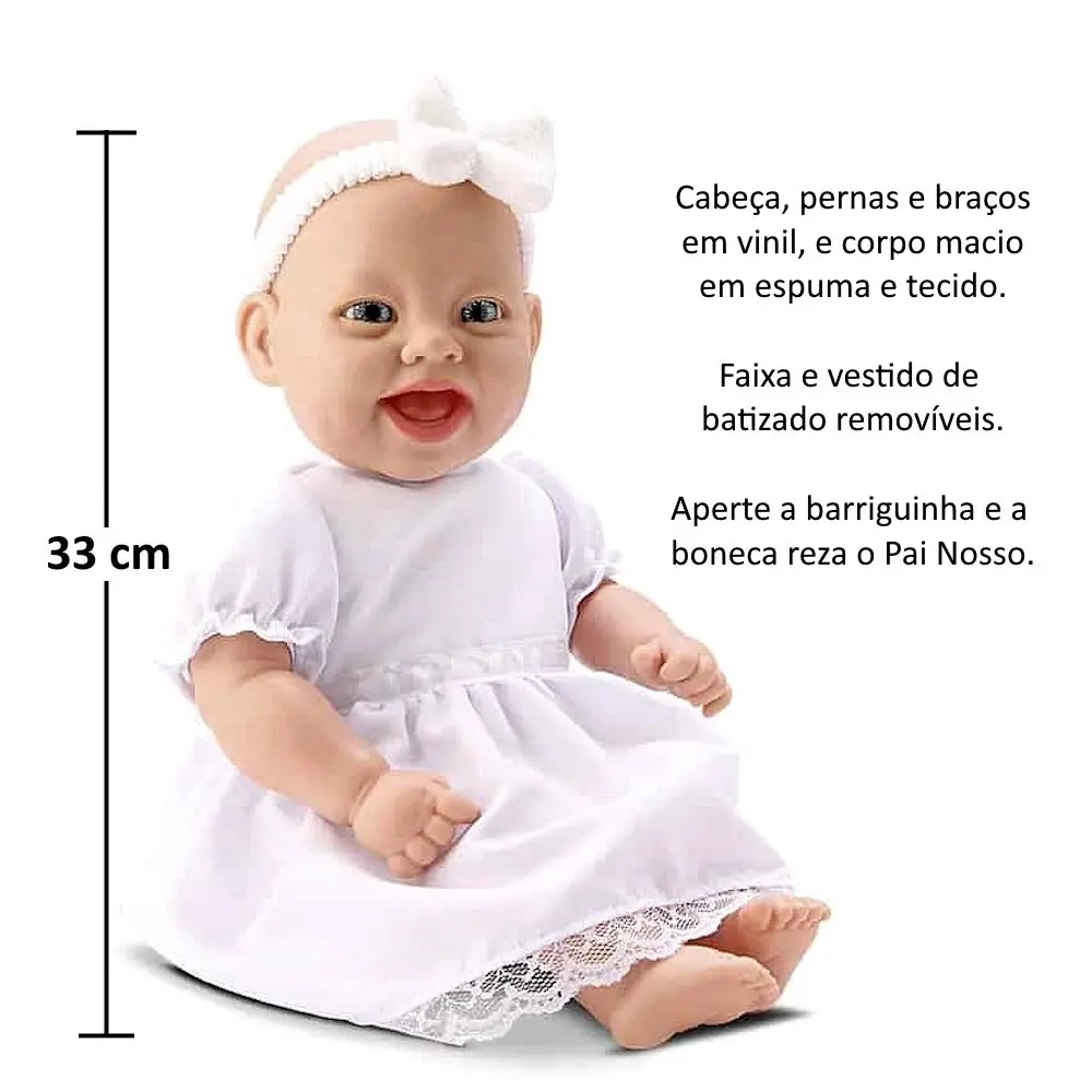 Boneca Mia Oracao 854 Bambola