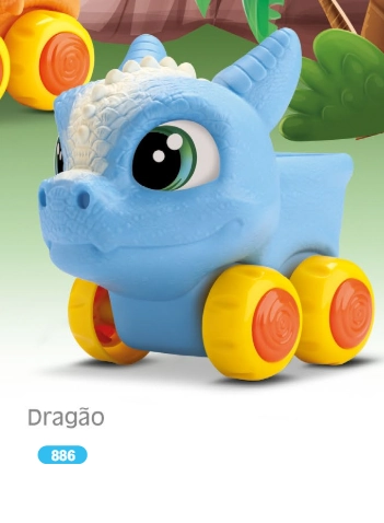 Mini Caminhao Truckzinhos Repteis Dragao 886 Bambola