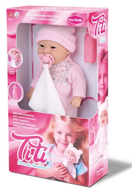 Boneca Titi Hora Da Naninha Bambola 907