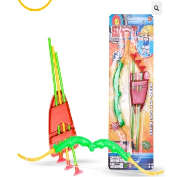 Arco E Flecha Infantil C/4 Pcs Ref.bd153 123 Util