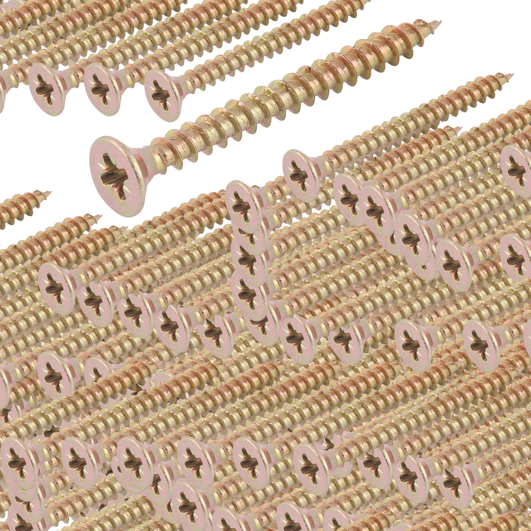 Kit 100 Parafuso Philips 6,0x 60 Chipboard Pz Vonder