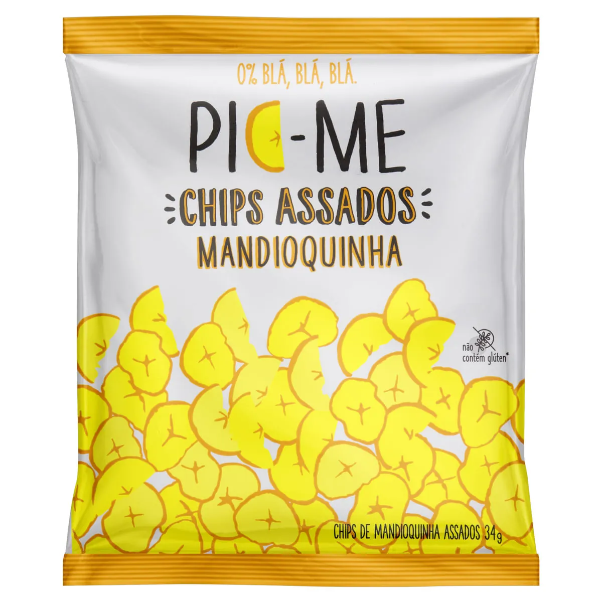 Chips Mandioquinha Pic Me Pacote 34g