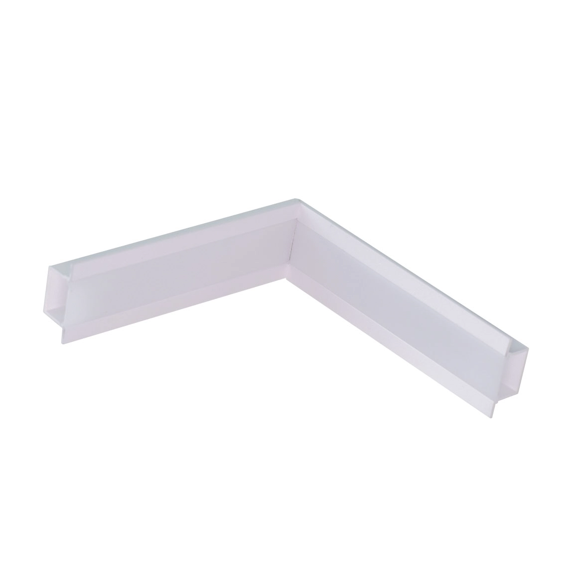 Conexão Emenda L Branco P/ Perfil De Embutir Wood Parede-teto Usina St2881