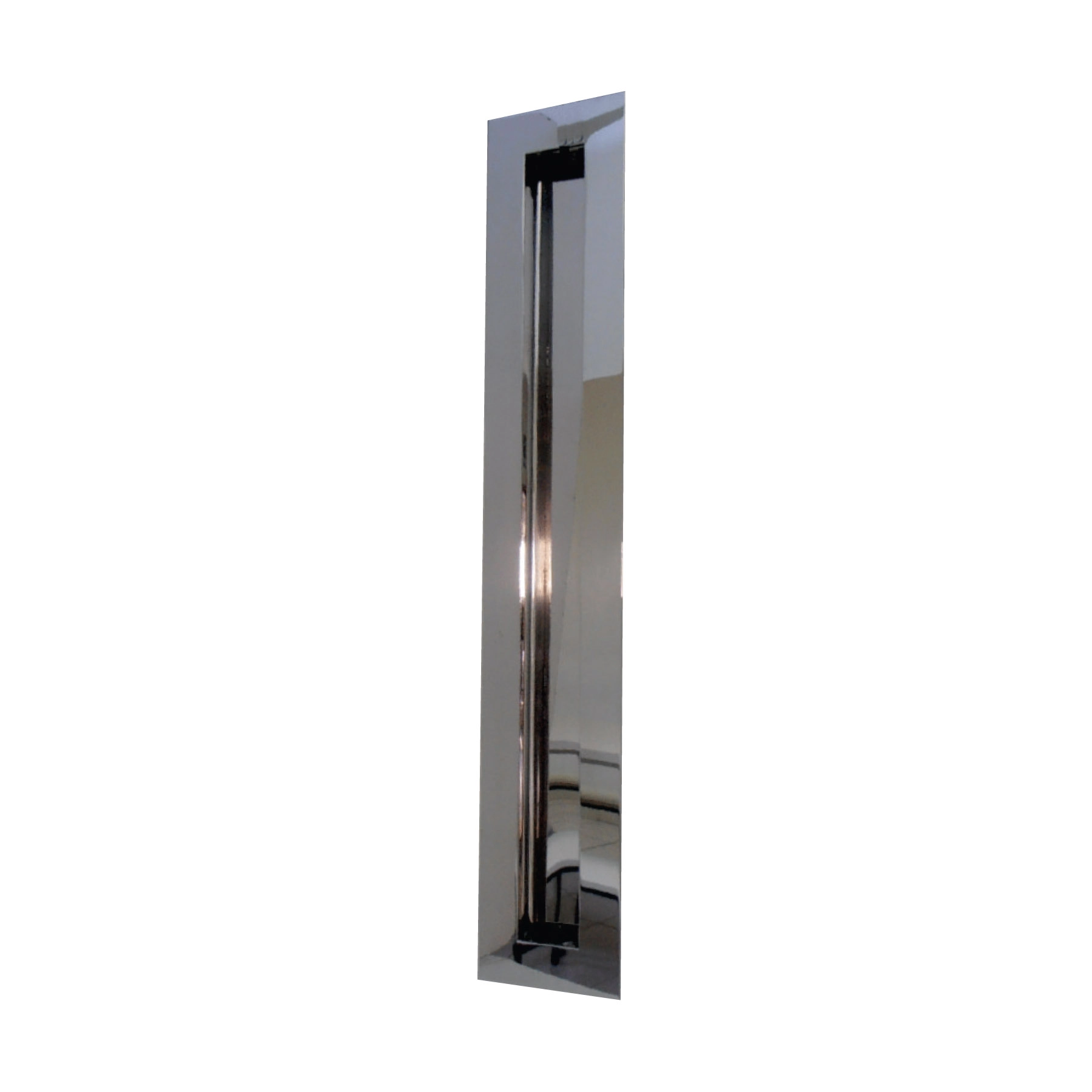 Puxador para Porta de Madeira Concha Aço Inox Vesfer