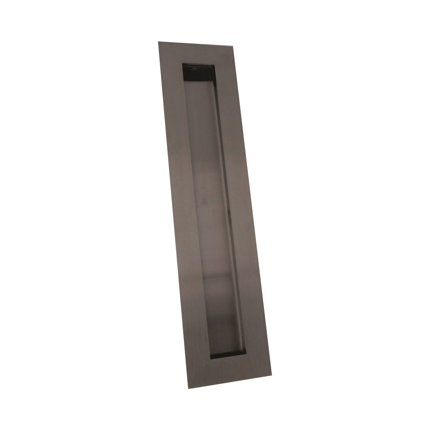 Puxador de Porta de Correr de Madeira em Aço Inox Escovado Concha 7cm Vesfer