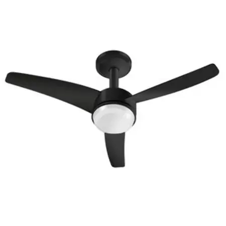Ventilador De Teto Mondial Max Air Vte 03 Com Luminária E 3 Velocidades Preto