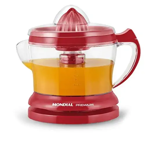 Espremedor Premium Mondial E 23 Com Cone Extra E 30w ? Vermelho