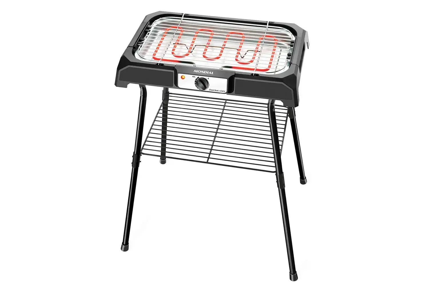 Churrasqueira Elétrica Mondial Grand Steak Grill Ii Ch 06 Preta 127v