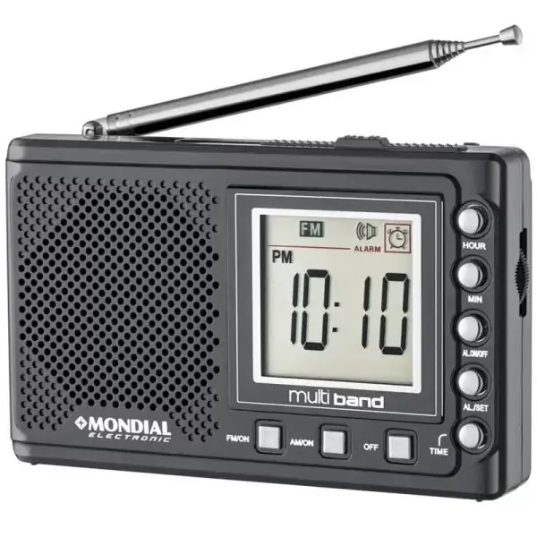 Radio Portatil Multi Band Rp 04 Mondial