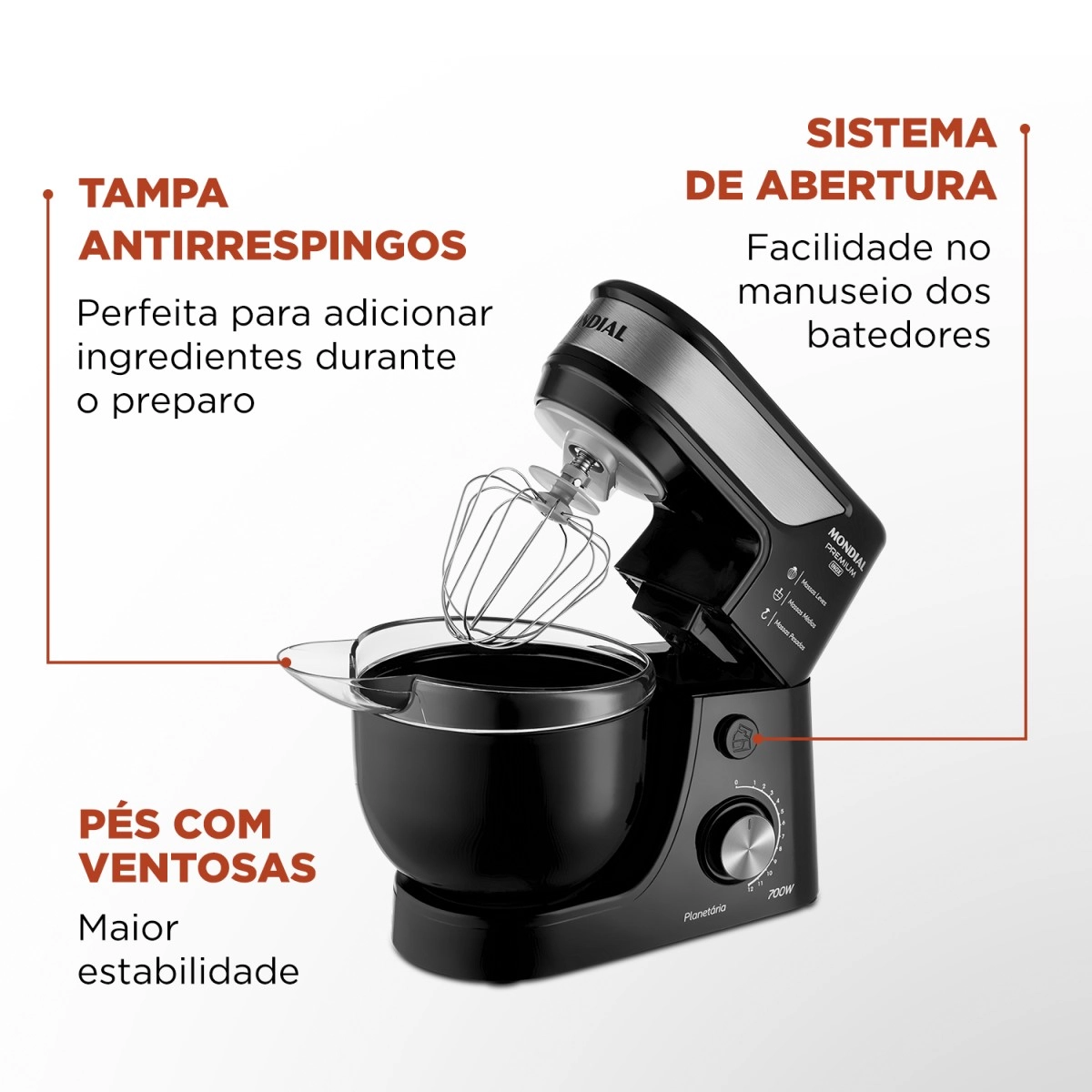 Batedeira Plan Bp01 Pto Mondial 127