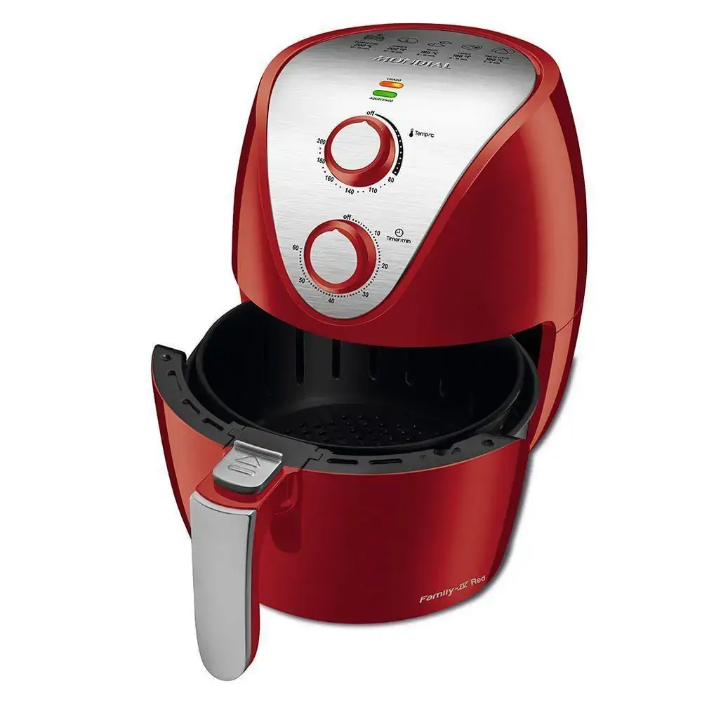 Fritadeira Elétrica Family Iv Red Af-32-ri Air Fryer-220v-vermelho/inox - 220V