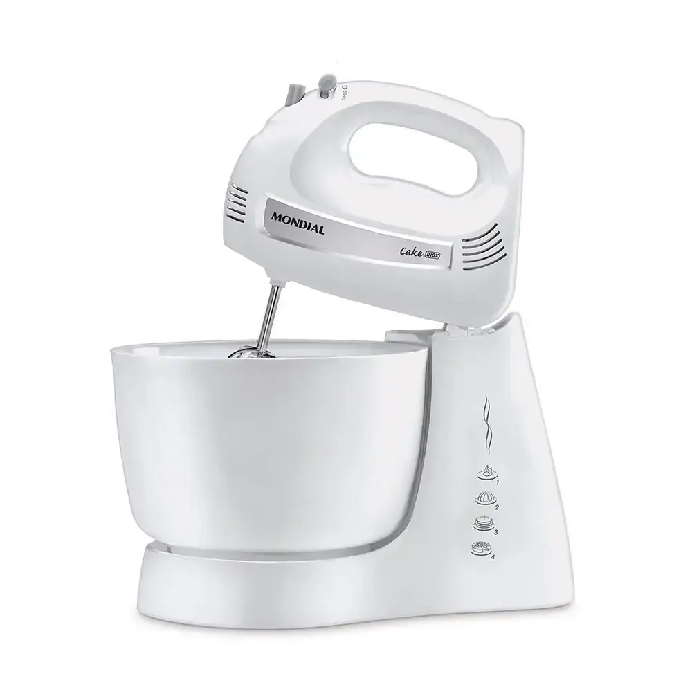 BATEDEIRA MONDIAL 4 VELOCIDADES 500W 110V BRANCO B50-W