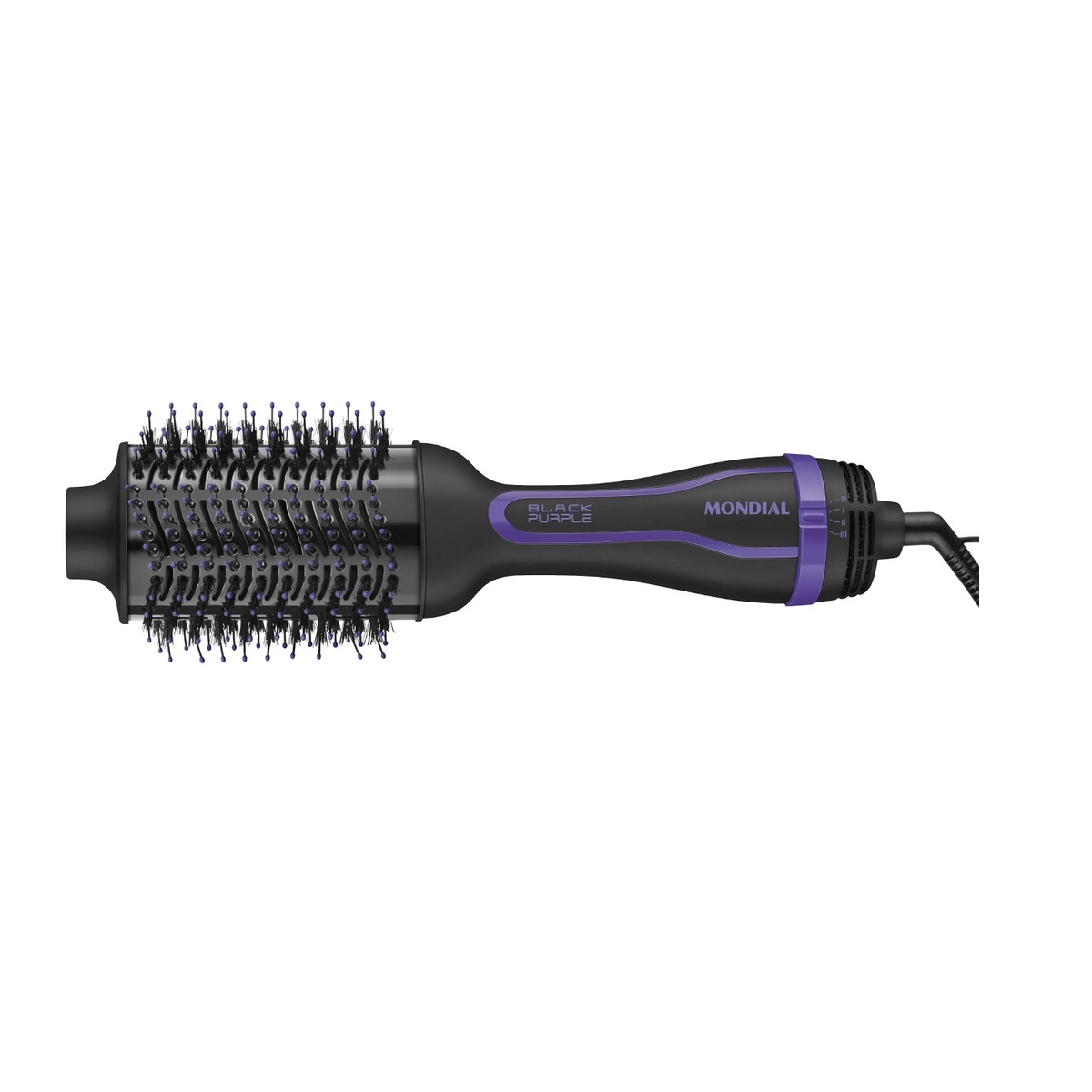 ESCOVA SECADORA MONDIAL BLACK PURPLE ES-08 1200W PRETO 127V