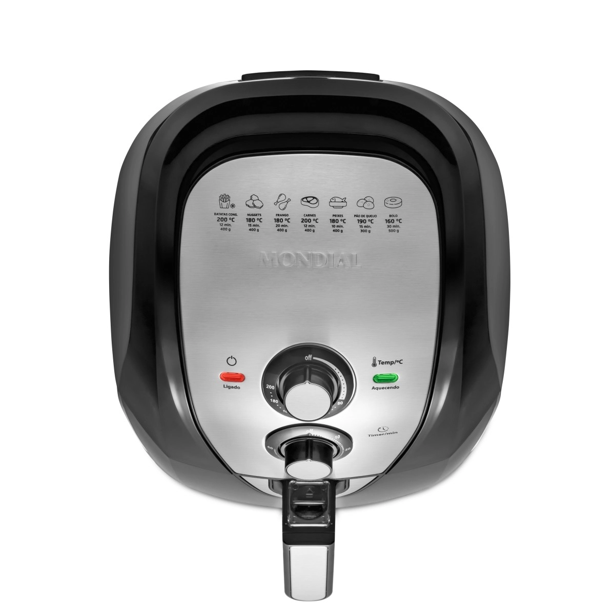 Fritadeira Elétrica Sem Óleo 4L Mondial 127V AFN-40-BI - 110V
