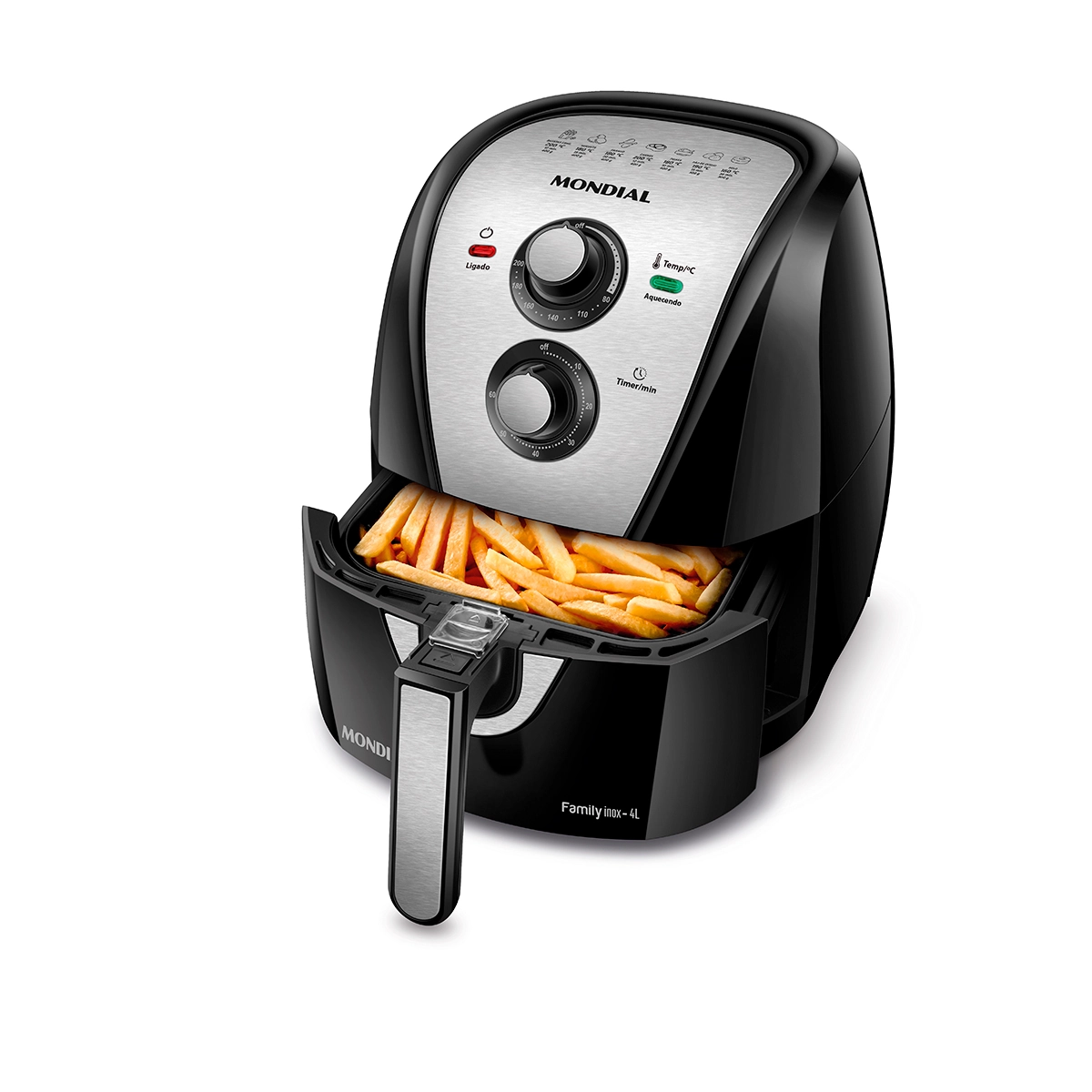 Fritadeira Elétrica Sem Óleo 4L Mondial 220V AFN-40-BI