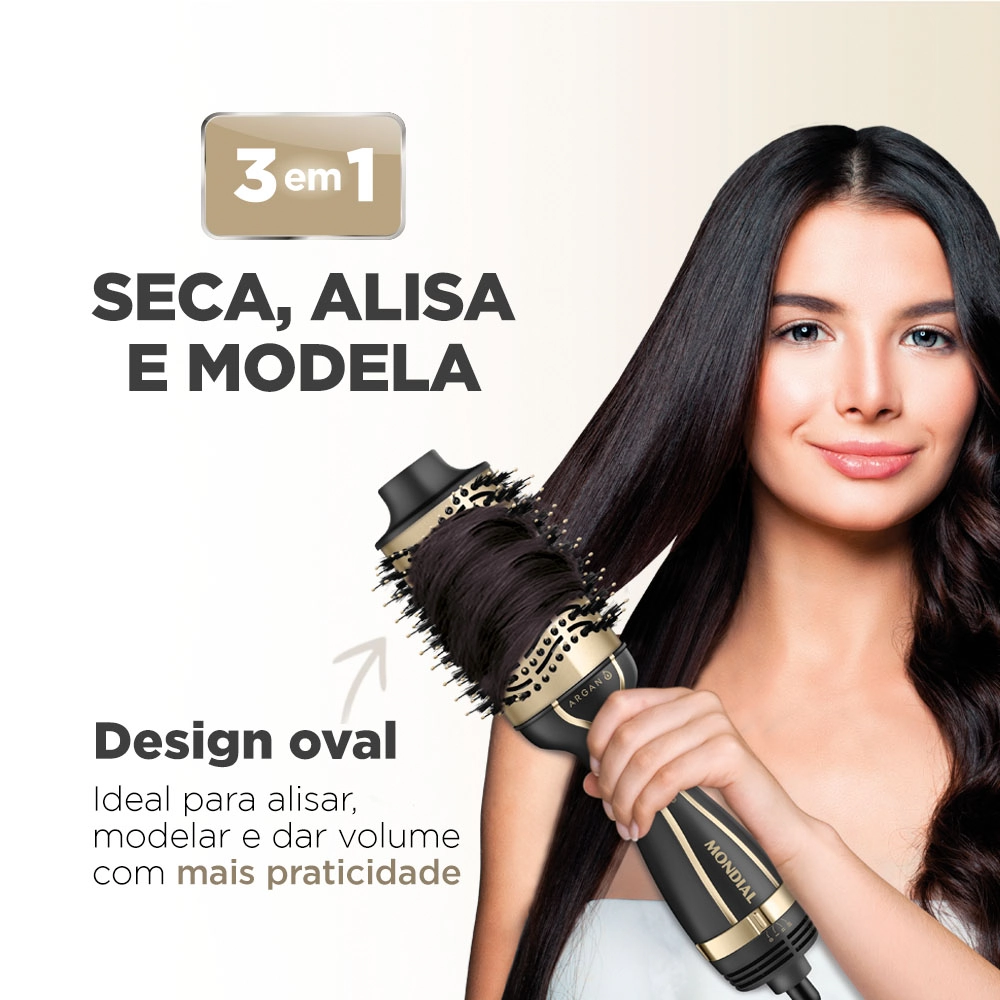Esc Secadora Mondial Black Gold Es 15 Pt Ch Biv