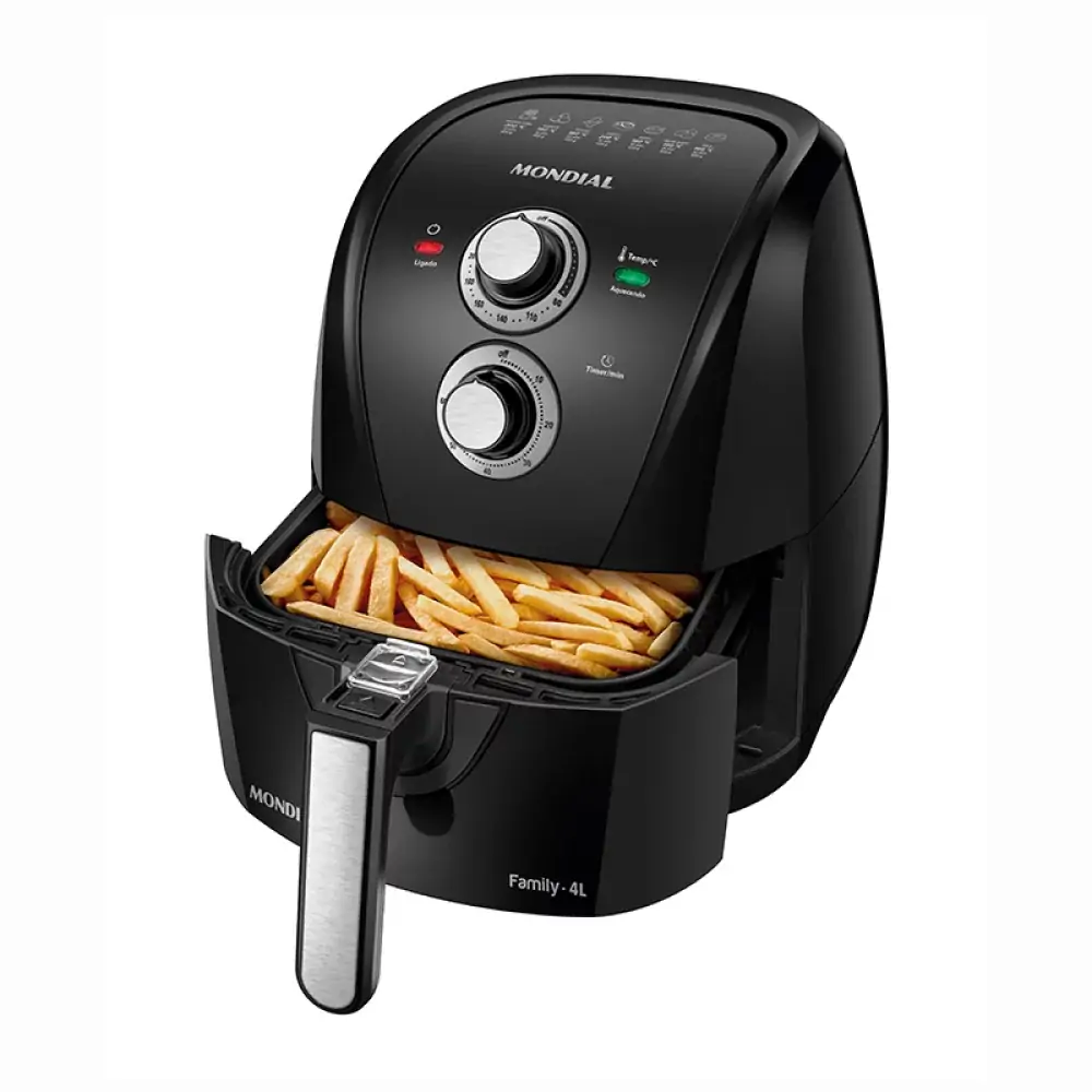 Fritadeira S/oleo Mondial Air Fryer Afn 40 Bfs 127v