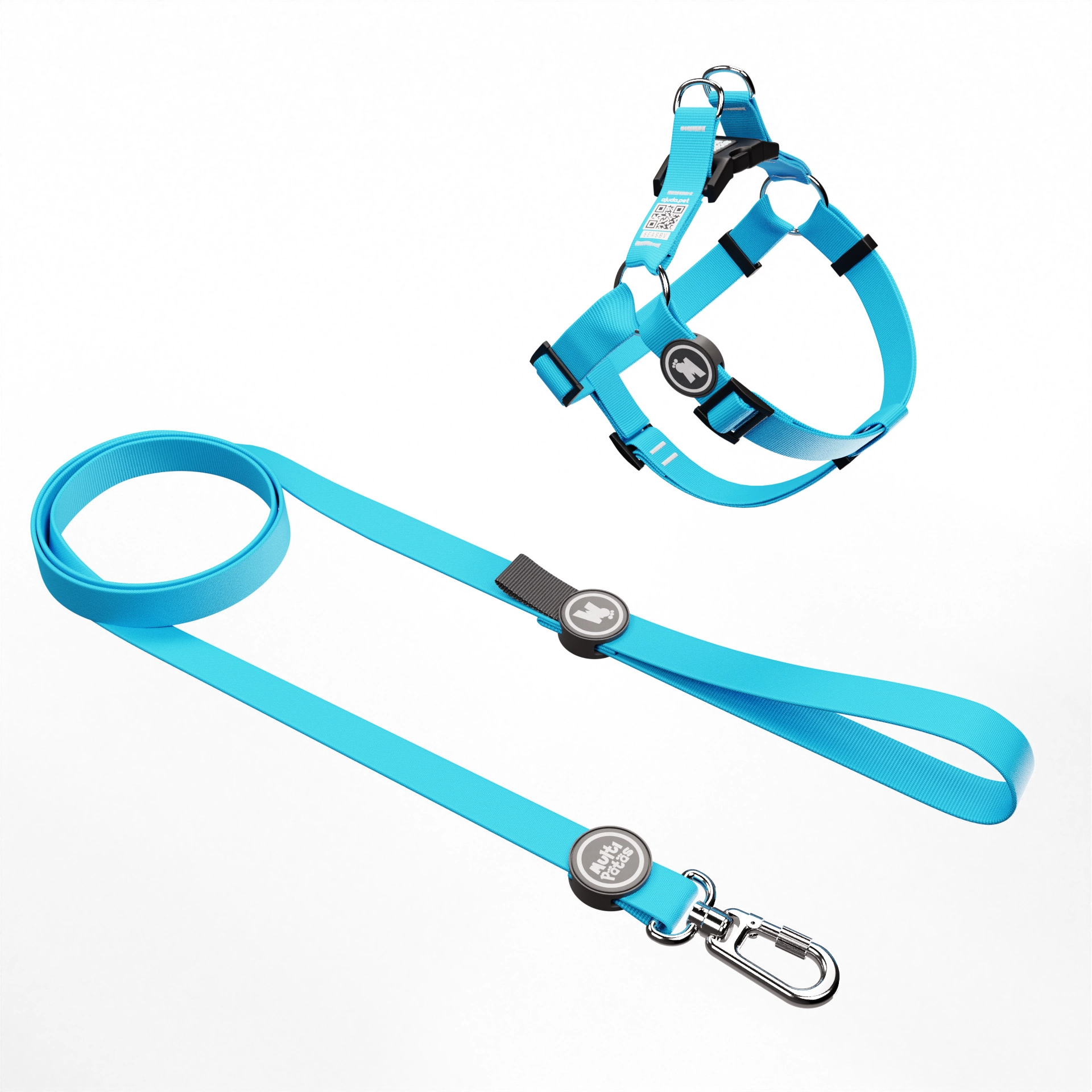 Kit Peitoral 8 E Guia Premium Classic Azul P
