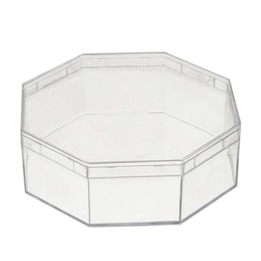 Caixa Acril Octog Transp 11x11cm 4276026 Mirandinha