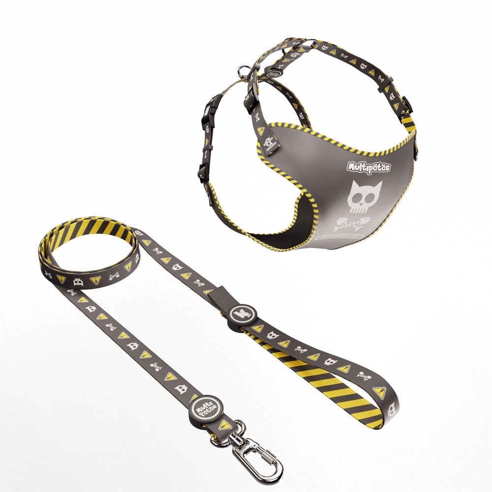 Kit Peitoral Fresh Guia Premium Cat Dangerous Pp