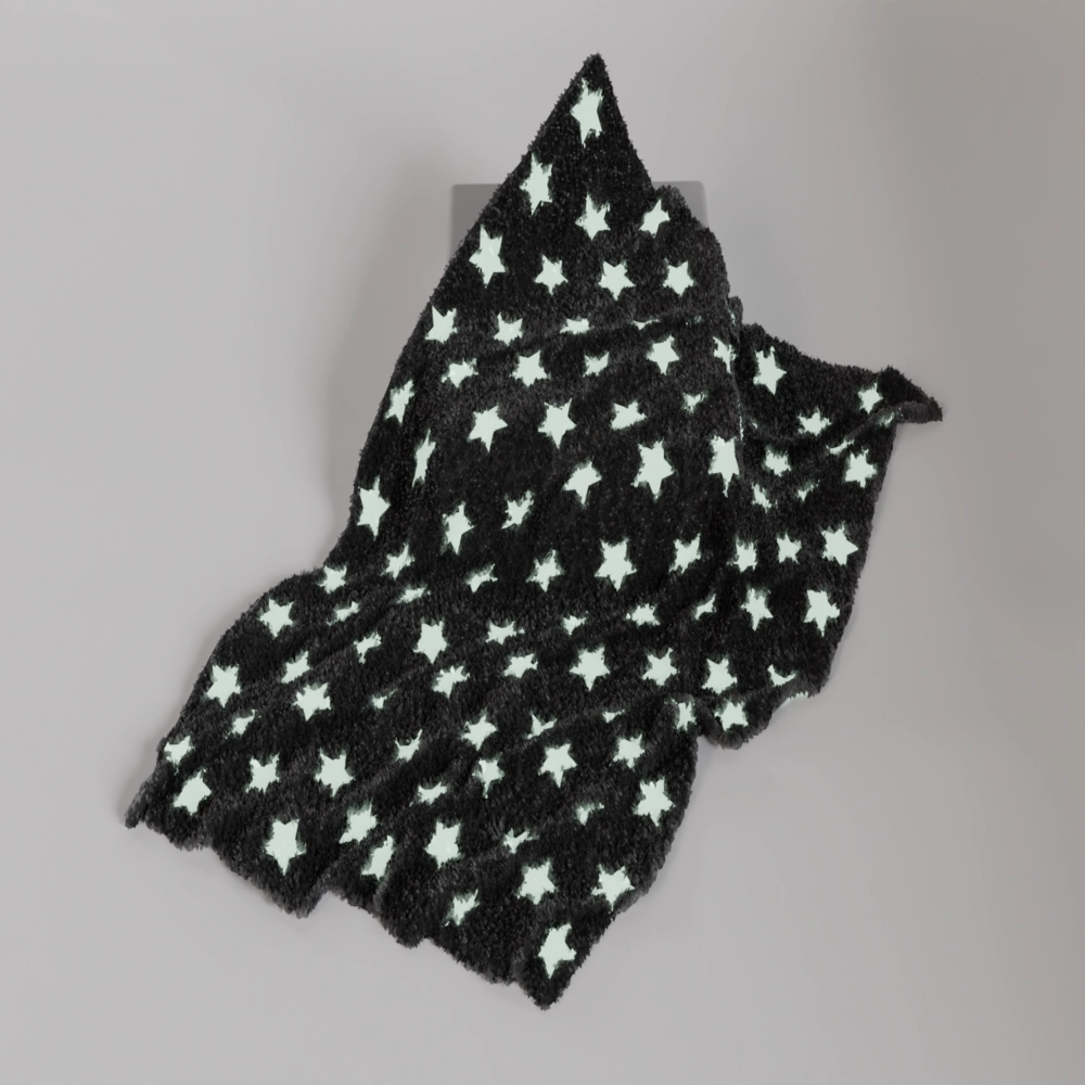 Manta Fleece Mágico Preto 70cmx90cm