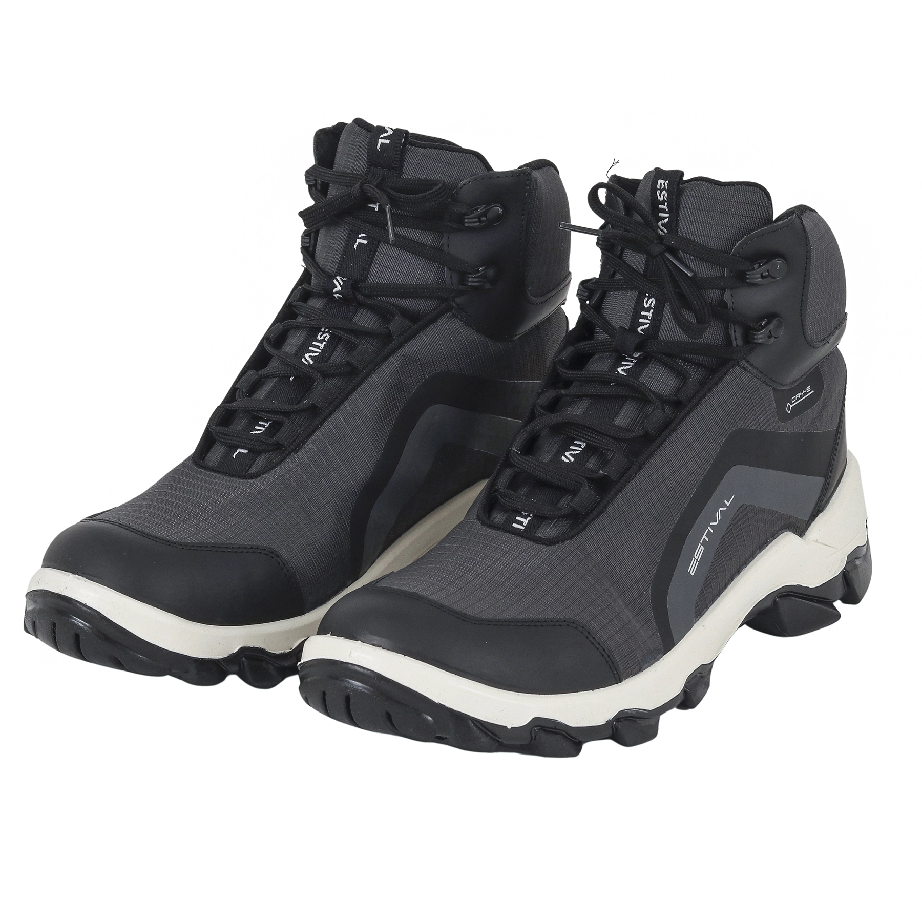 Bota de Segurança com CA Estival Microfibra com Biqueira de Composite Cinza 44 Hybrid Focus