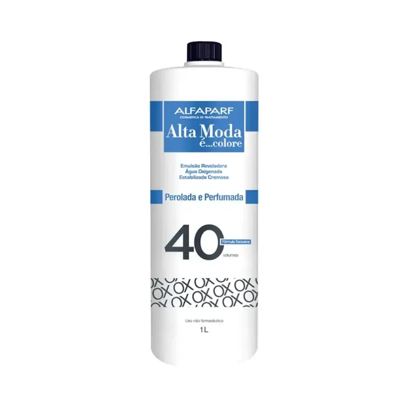 Agua Oxigenada Alta Moda 40 Vol. 1l
