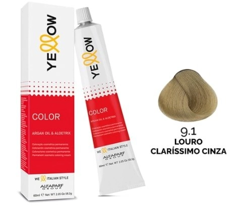 Yellow Color Permanent 9.1 60ml