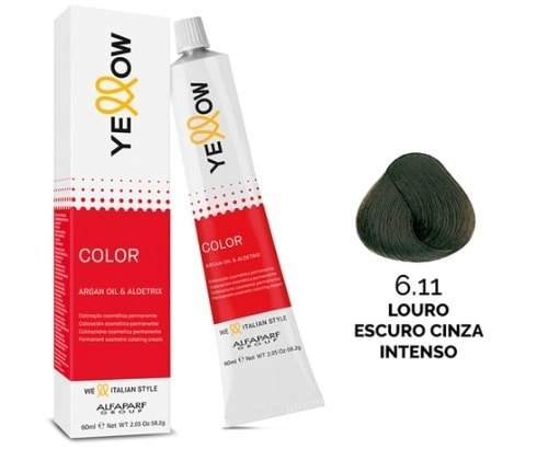 Yellow Color Permanent 6.11 60ml