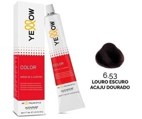 Yellow Color Permanent 6.53 60ml