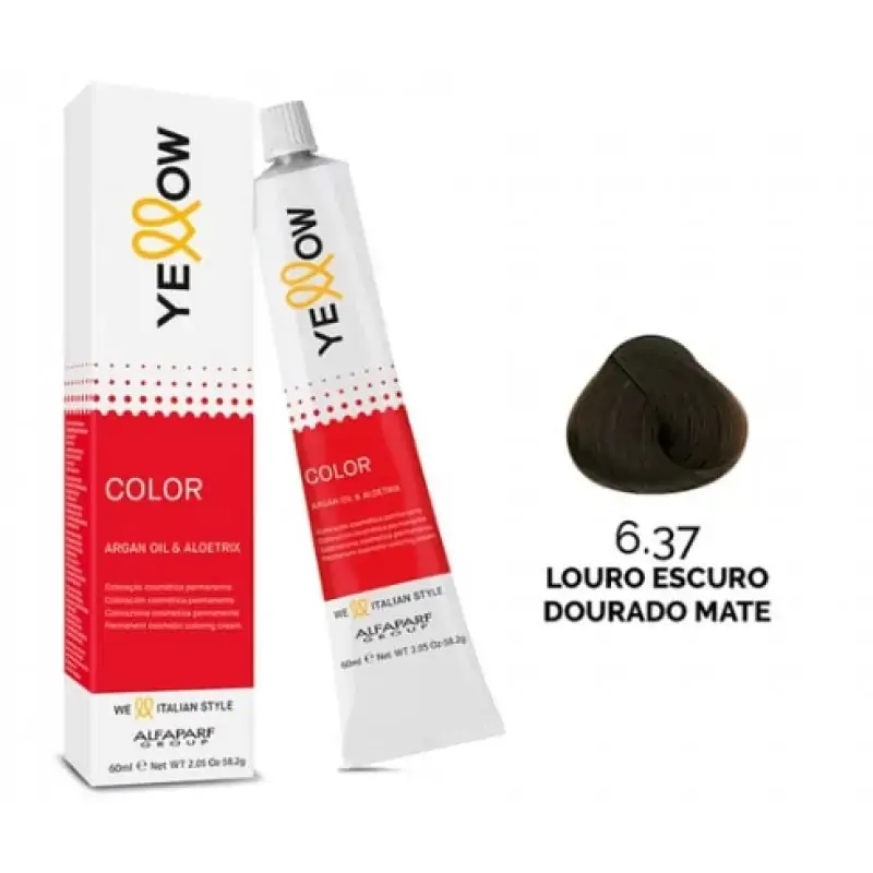 Yellow Color Permanent 6.37 60ml