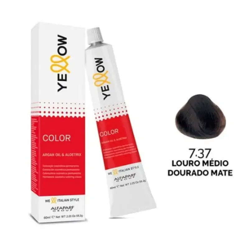 Yellow Color Permanent 7.37 60ml