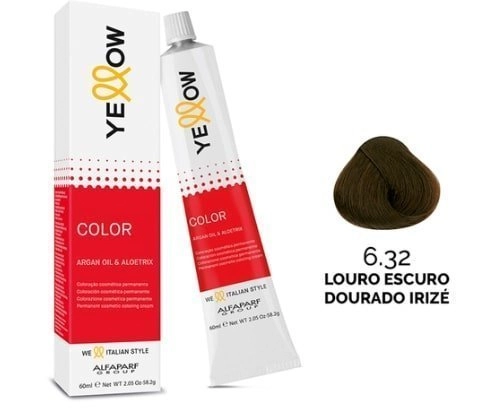 Yellow Color Permanent 6.32 60ml