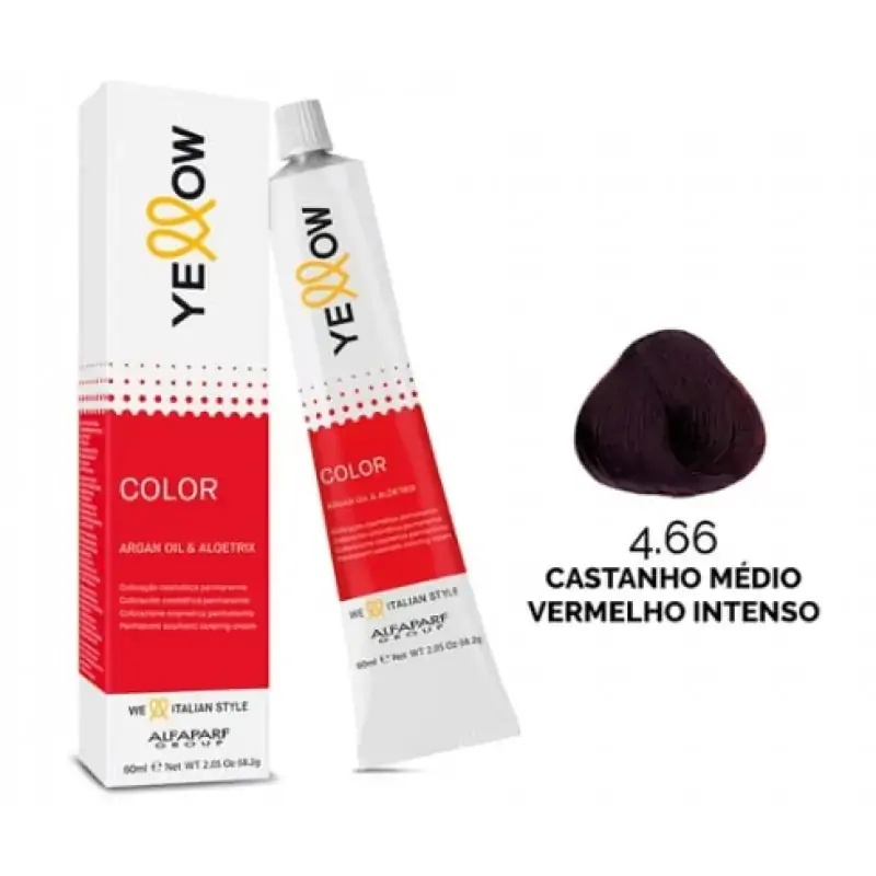Yellow Color Permanent 4.66 60ml
