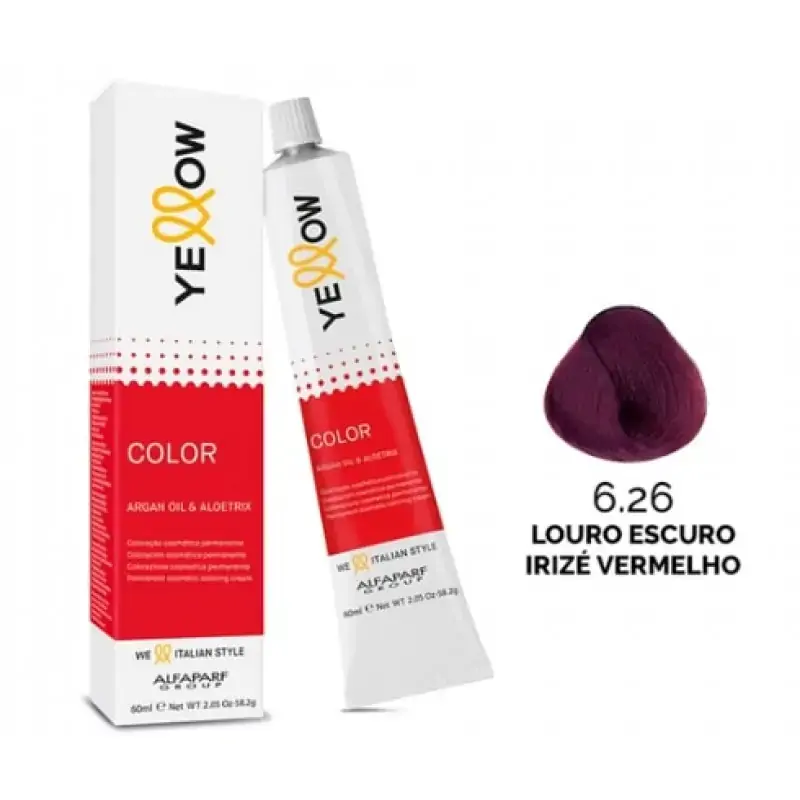 Yellow Color Permanent 6.26 60ml