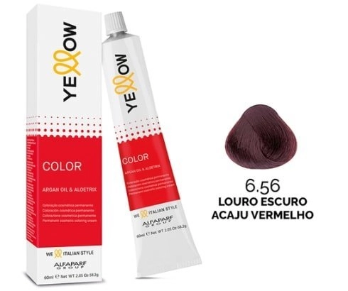 Yellow Color Permanent 6.56 60ml