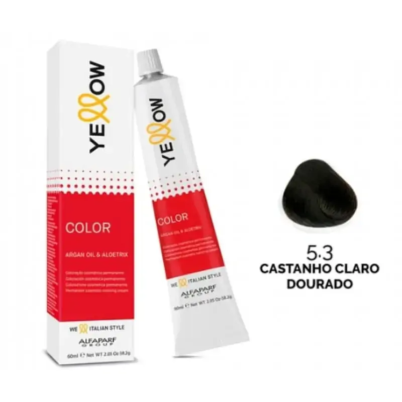 Yellow Color Permanent 5.3 60ml