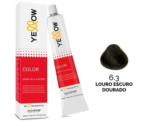 Yellow Color Permanent 6.3 60ml
