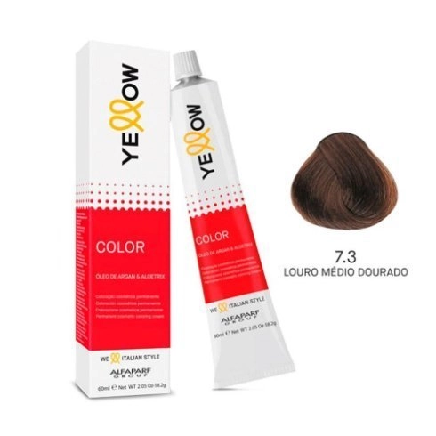 Yellow Color Permanent 7.3 60ml