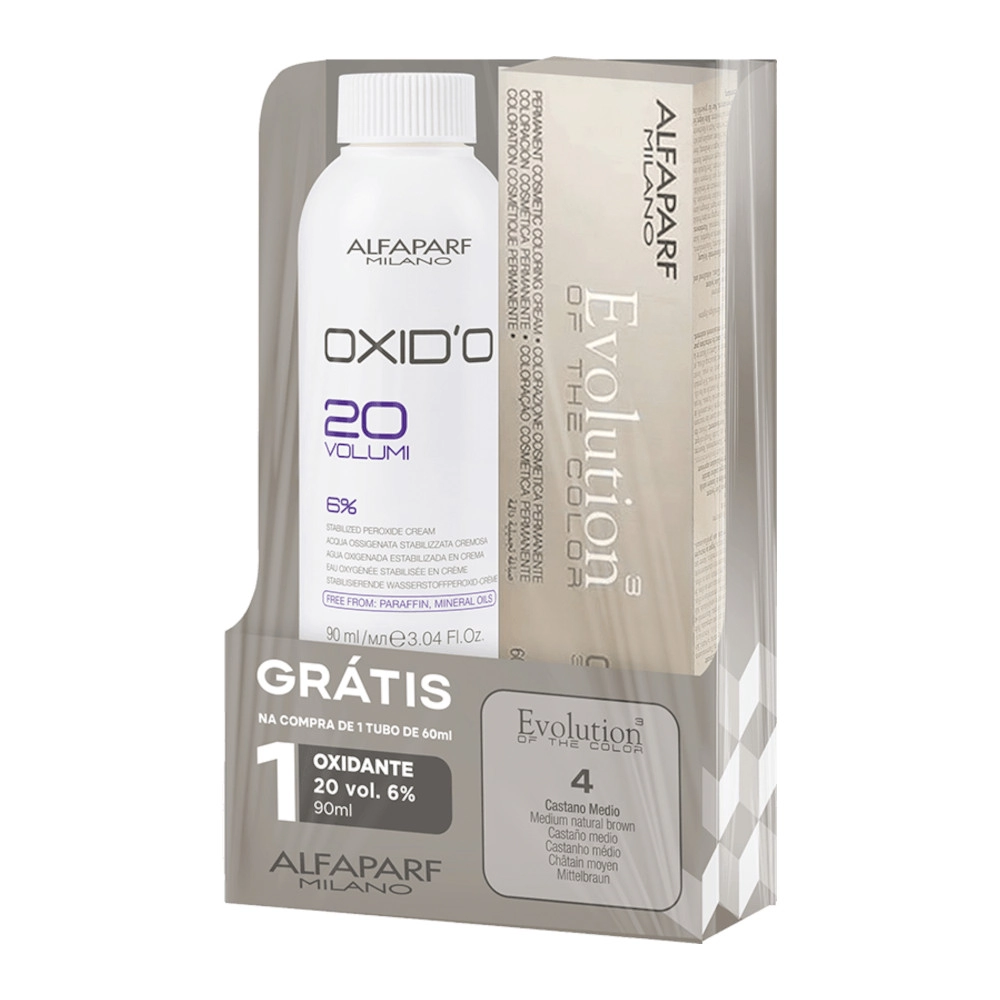 Tint Evolut 3d N.4 Cast Med Ox 20v