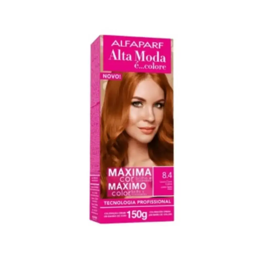 Tint.alta Moda 150gr 8.64 Louro Claro Cobre